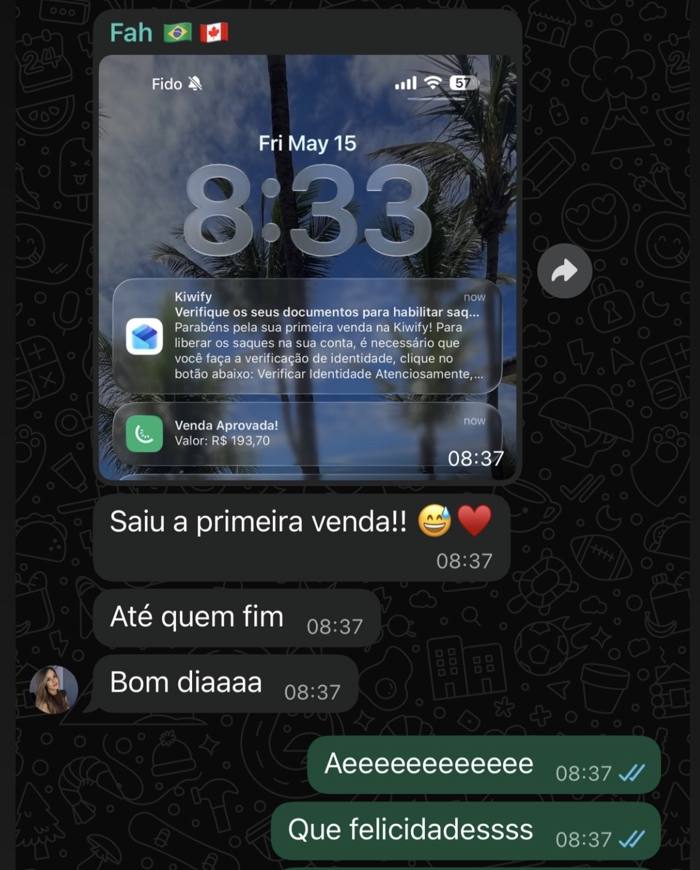 Print de resultado de mentorada